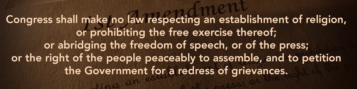 Celebrating the First Amendment